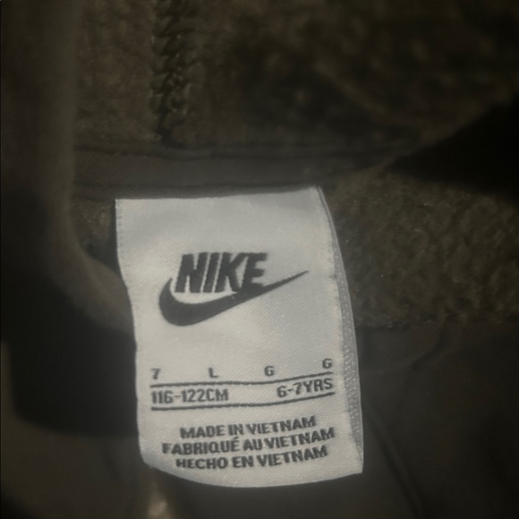 Nike Olive Hoodie with Logo - Picture 2 of 2